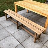 Pair of farm benches