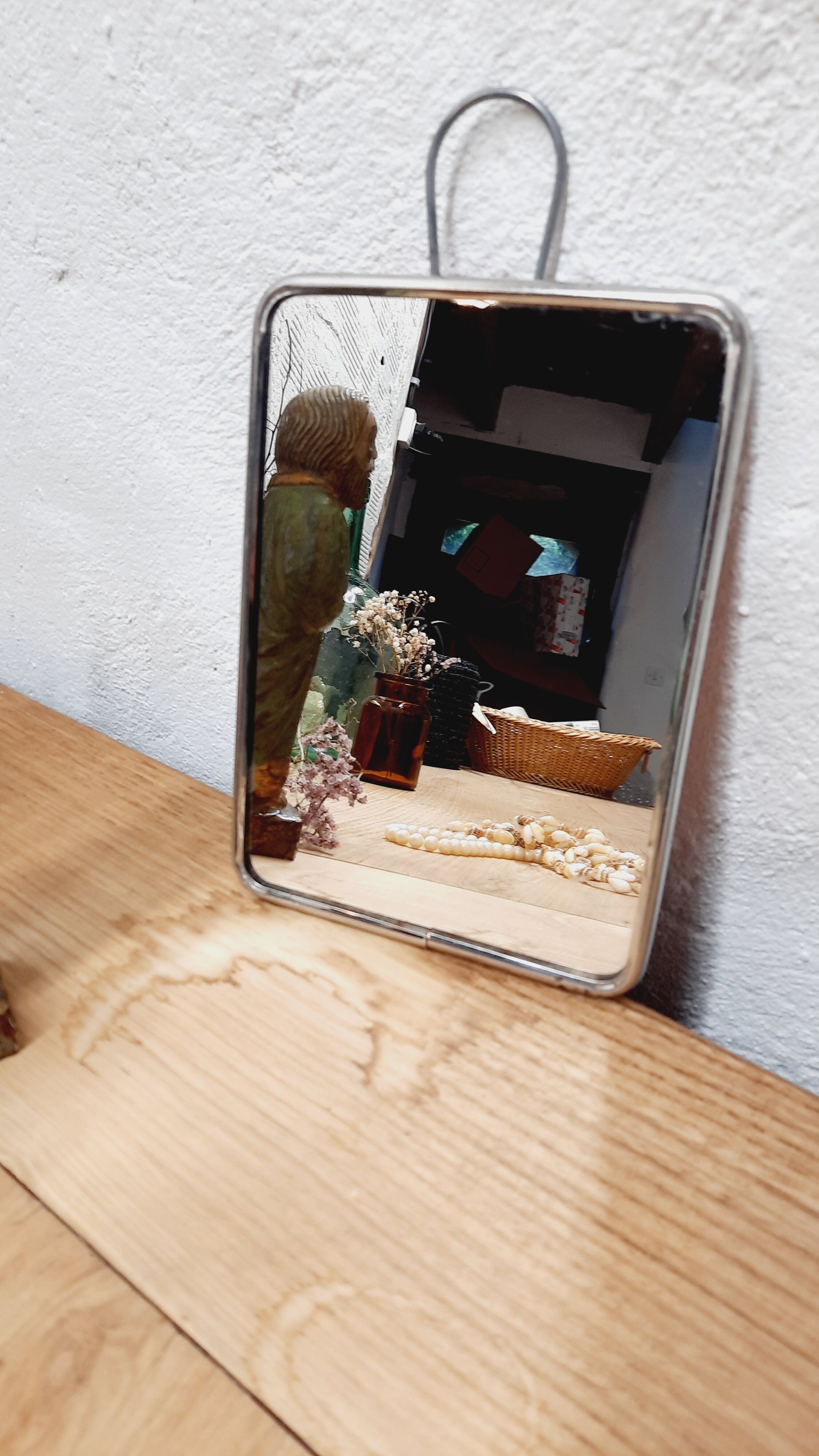 Barber mirror 20 cm x 14 cm