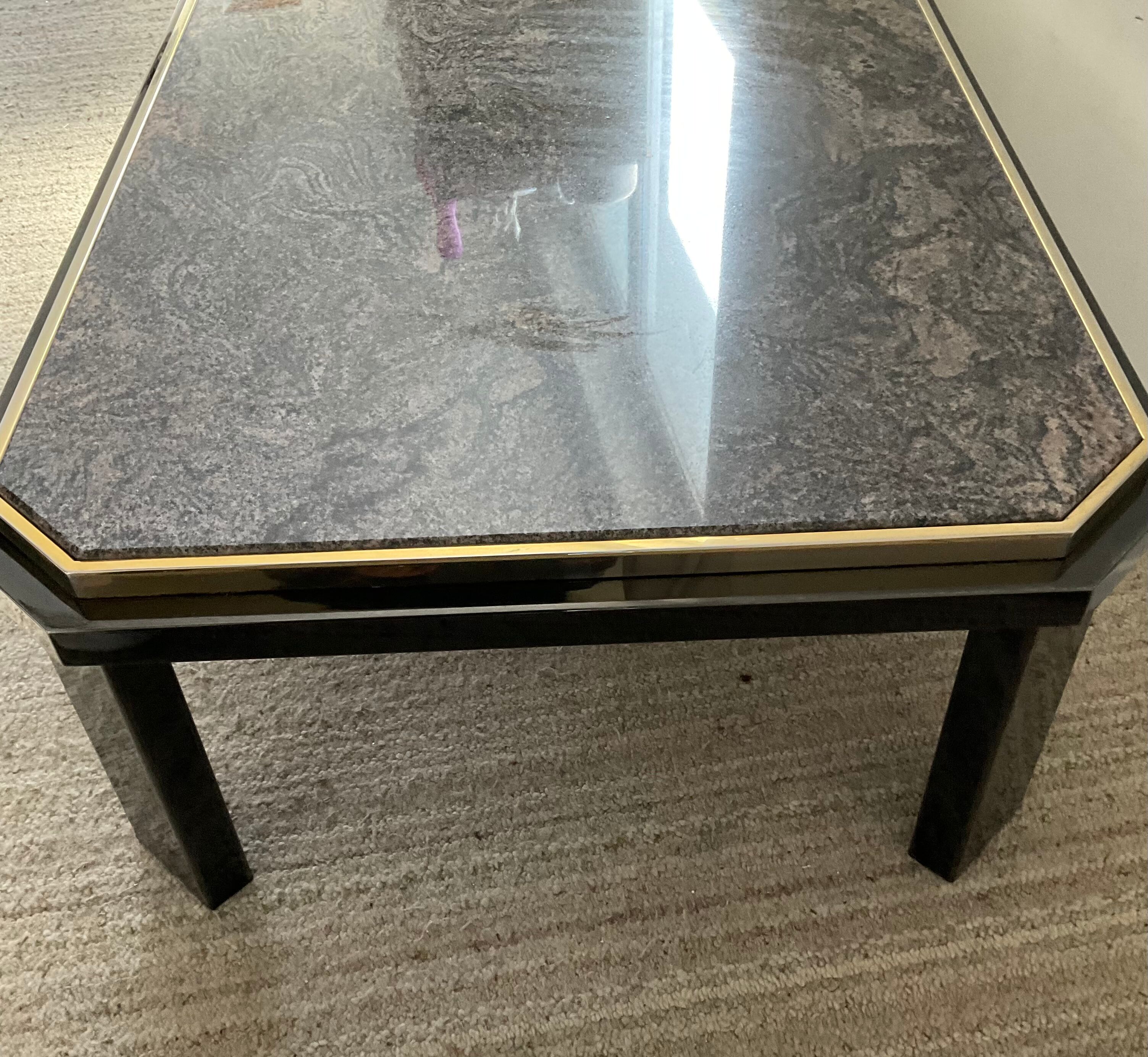Vintage Fedam coffee table from the 80s