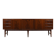 High Quality Danish Sideboard with Brass Handle Inlays 1950s