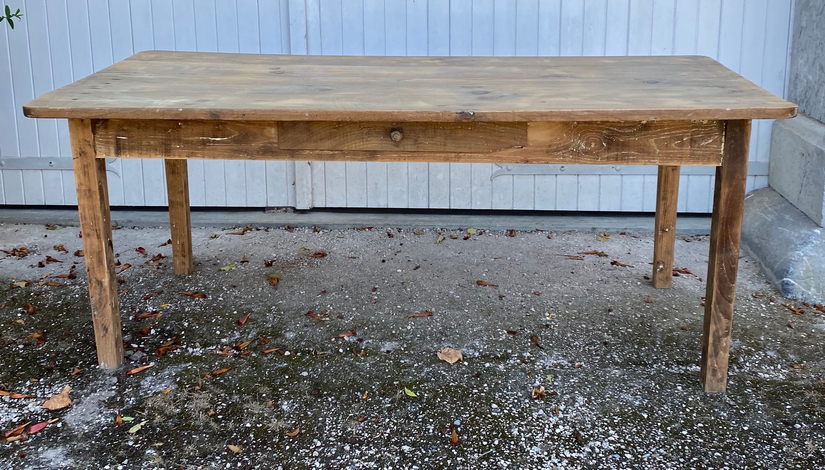 Old farm table