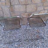 2 chaises pliantes design Giancarlo Piretti pour Castelli