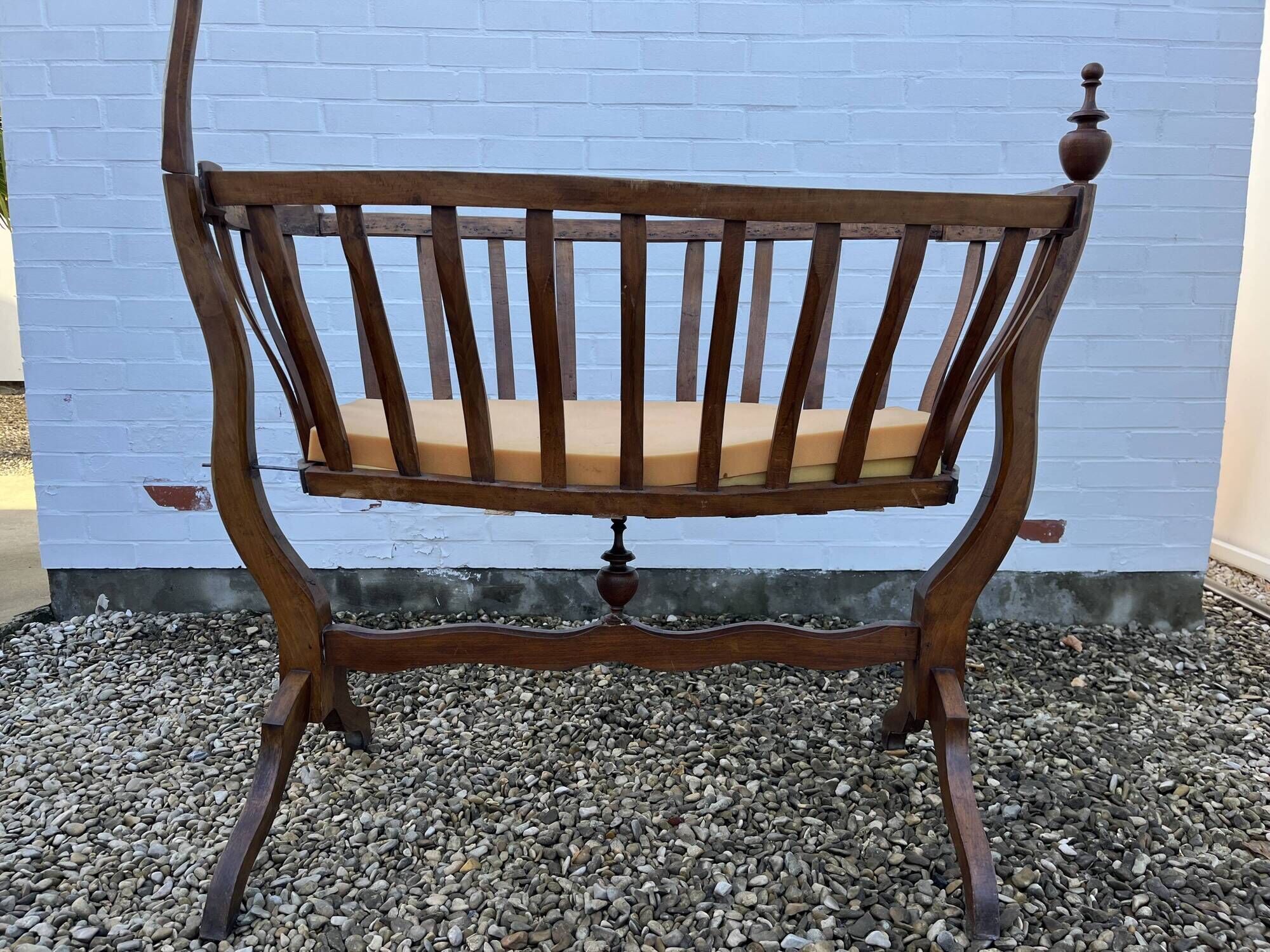 Antique cradle. Early 20th century.