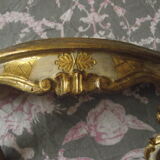 Italian-made gilded wood console