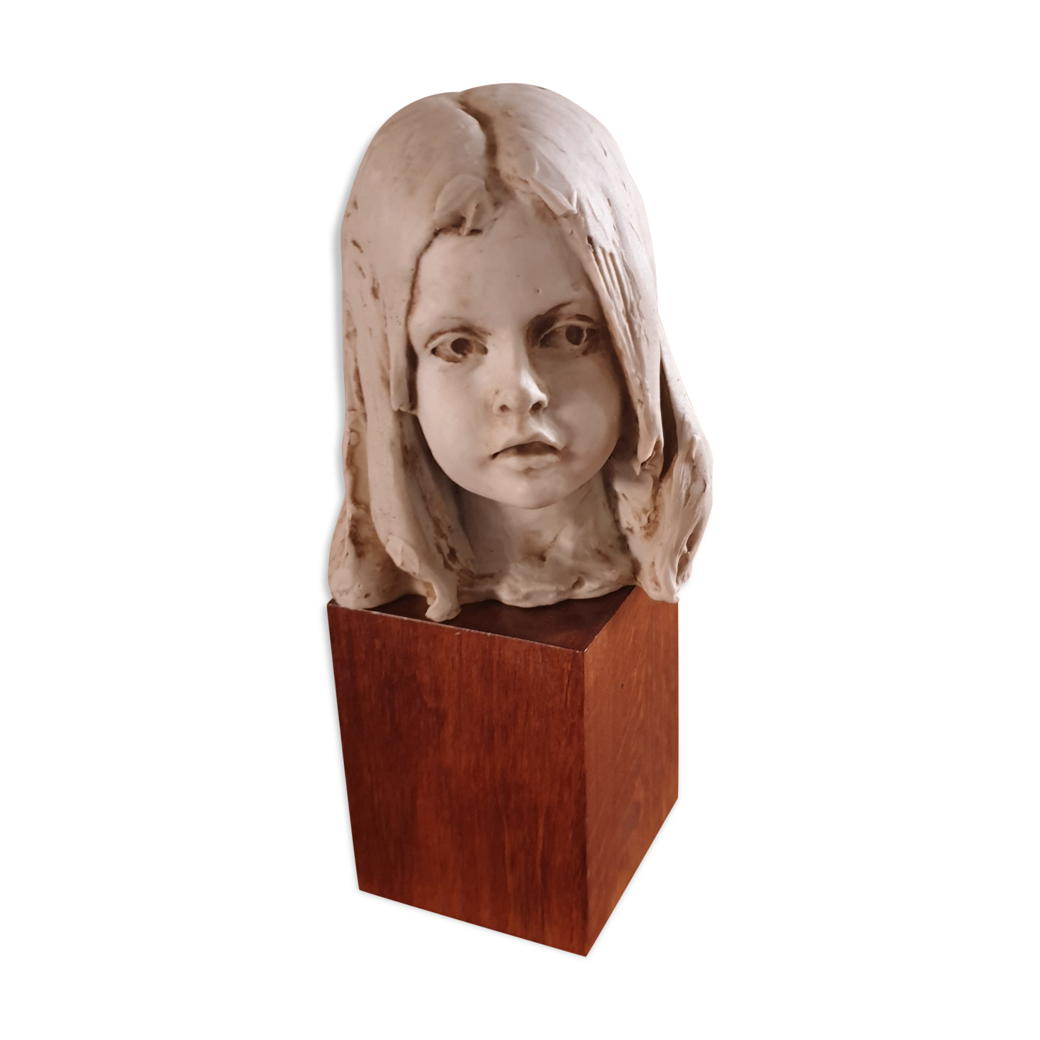 Sculpture – maiden's head
