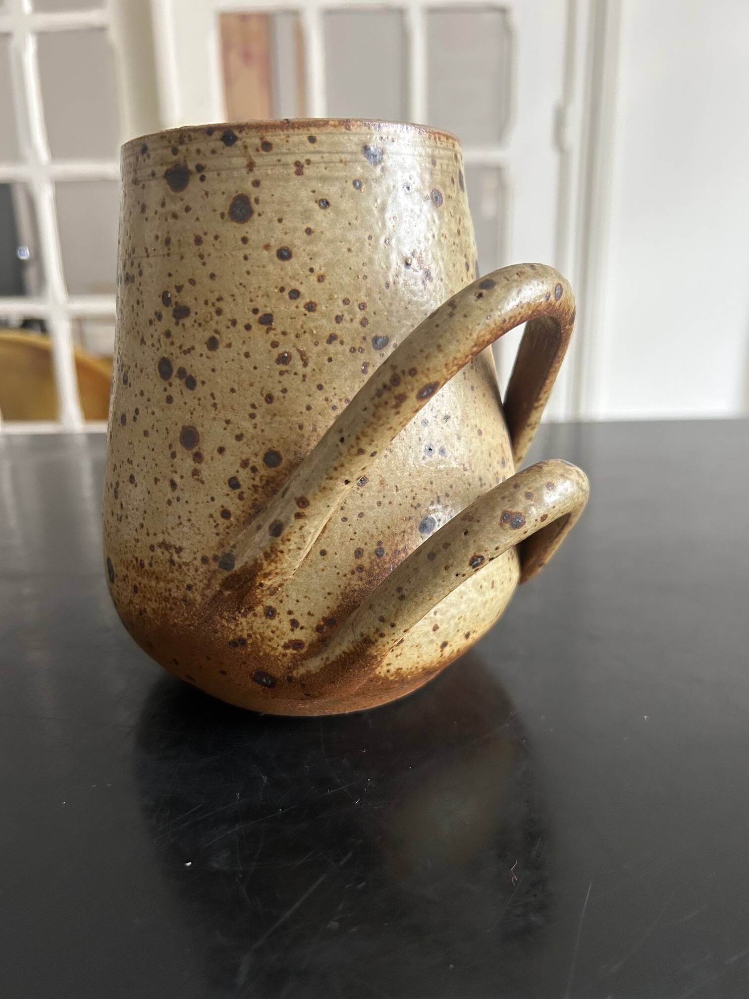 stoneware vase Michel Dumont Charles Gaudry