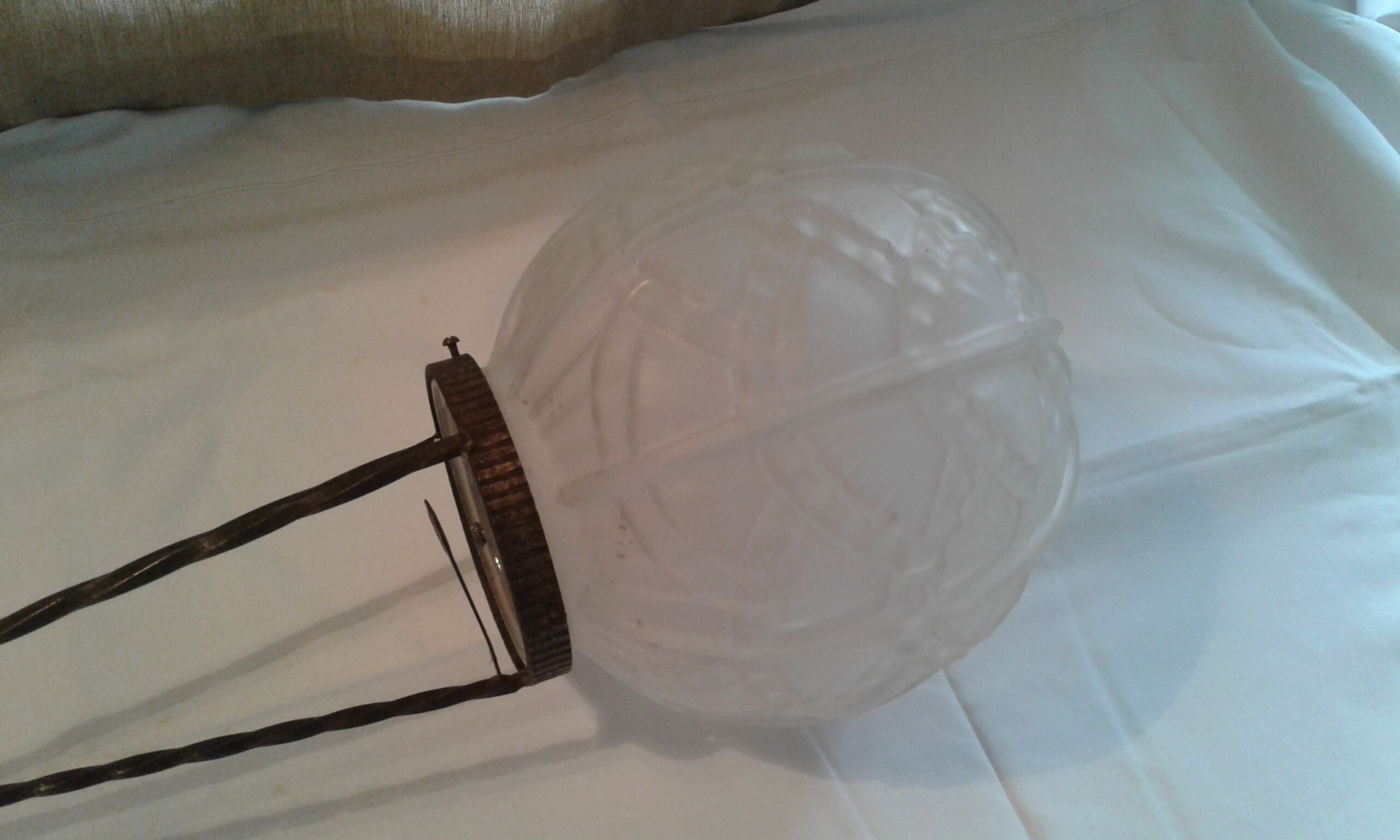 Art deco hanging lamp