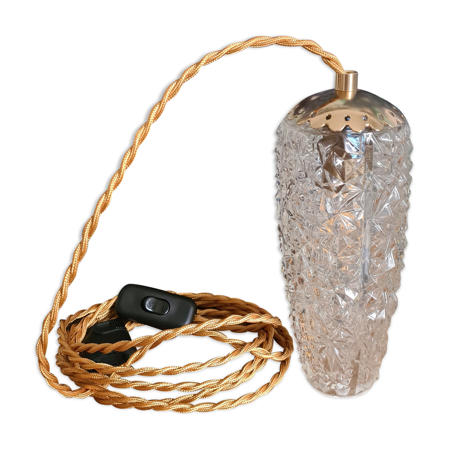 vintage glass walker year 50 60