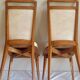 Pair of vintage chairs from the 50s/60s in mid-century Scandinavian style.