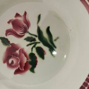 Lot of Vintage Sarreguemines & Digoin – "Dijon" Model | Tart Dish + 8 Plates