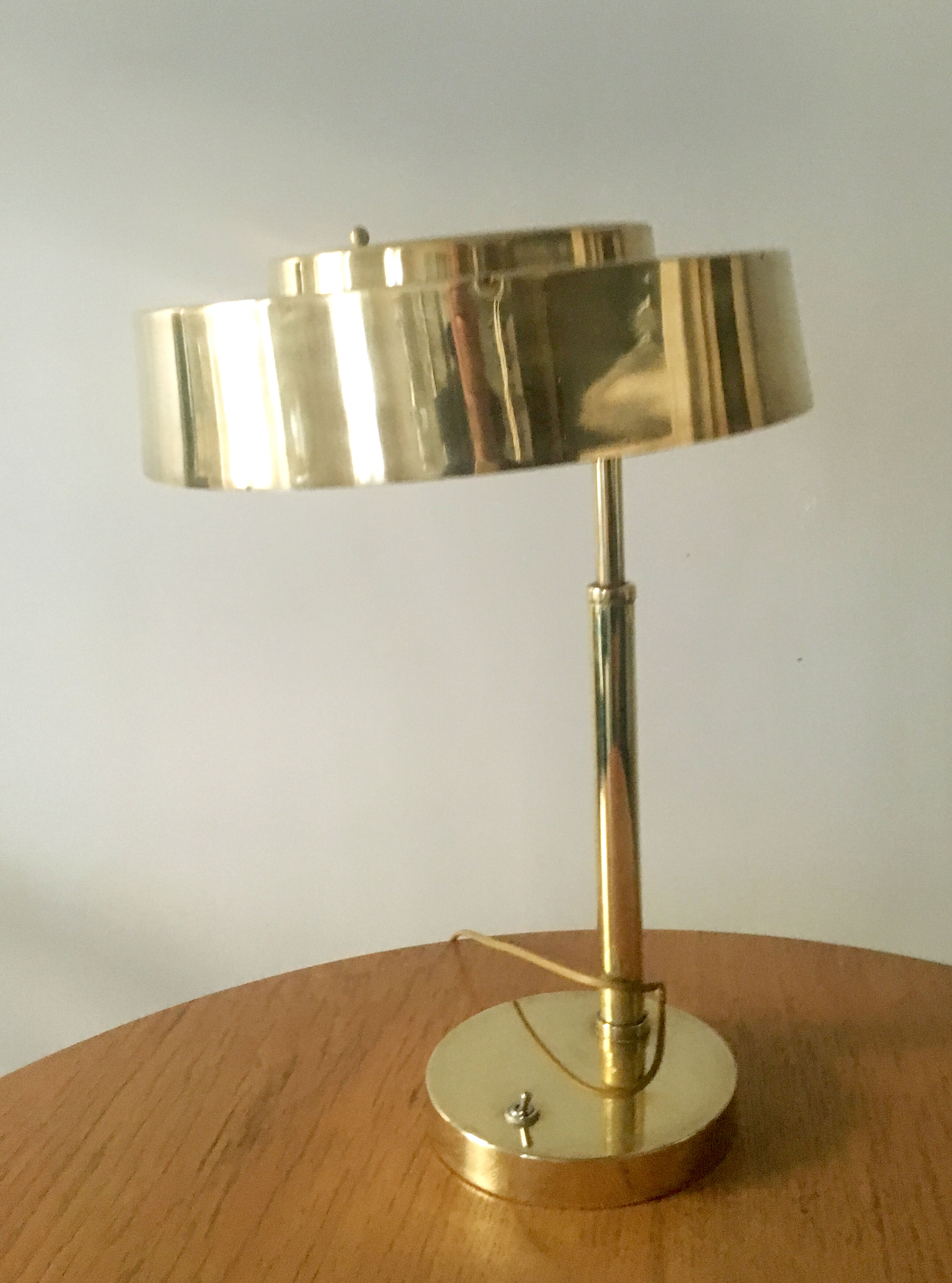 1940-1950 brass lamp