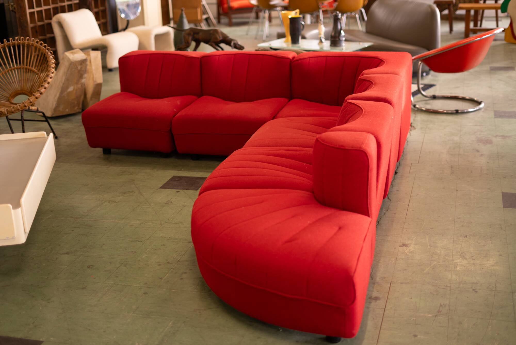 Modular sofa set Model 9000 Tito Agnoli Arflex 1970