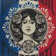 Shepard Fairey (Obey Giant): Liberty, Equality, Fraternity - Signed lithograph