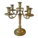 Golden bronze chandelier