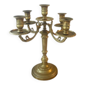 Chandelier en bronze doré