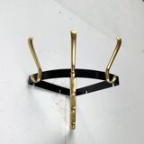 Mid-century metal corner coat rack, 1960s