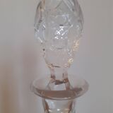 Bohemian cut crystal carafe, very beautiful stopper