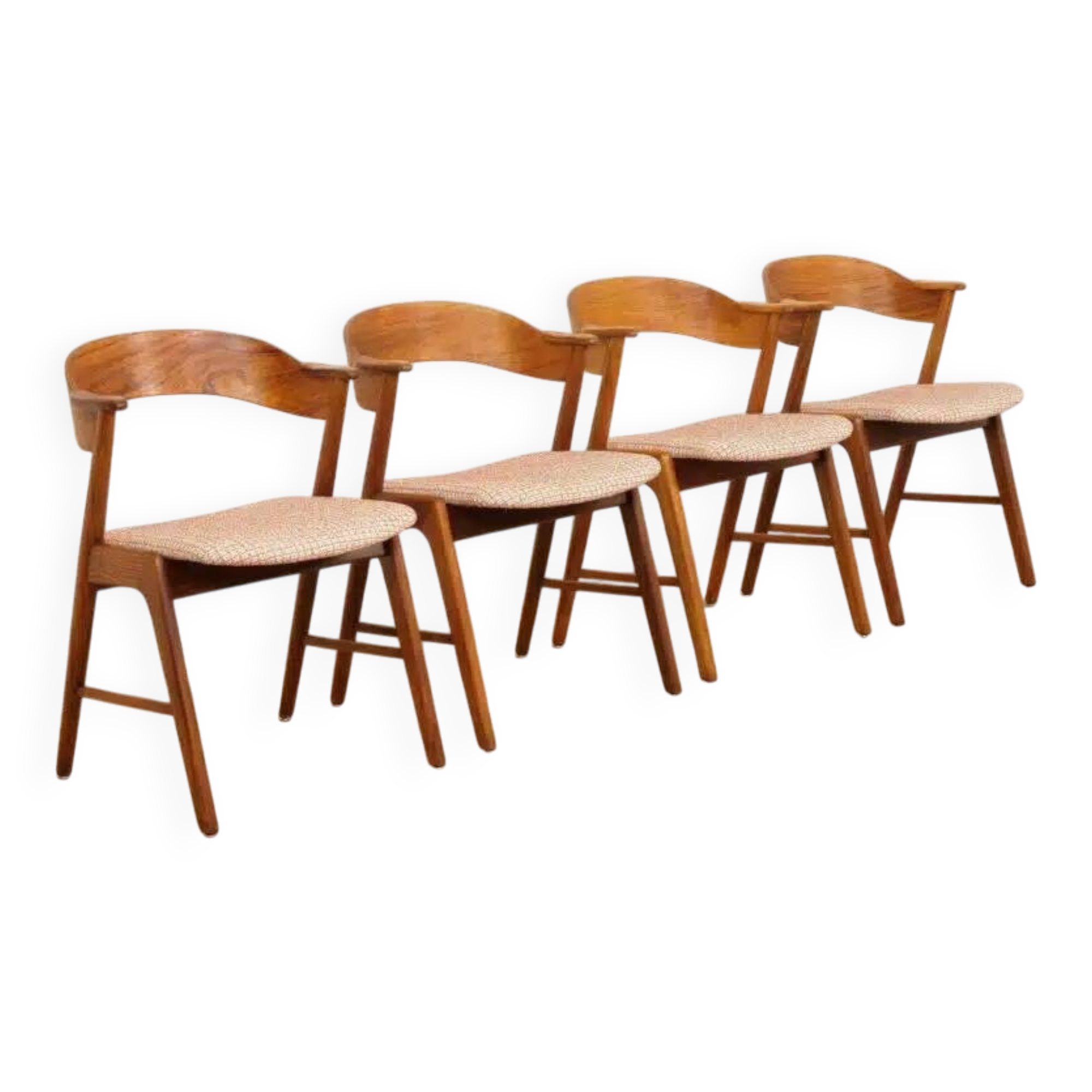 4 x dining chairs | Korup Stolefabrik | KS 21 | Re-upholstered