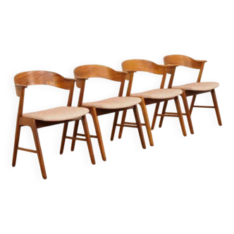 4 x dining chairs | Korup Stolefabrik | KS 21 | Re-upholstered