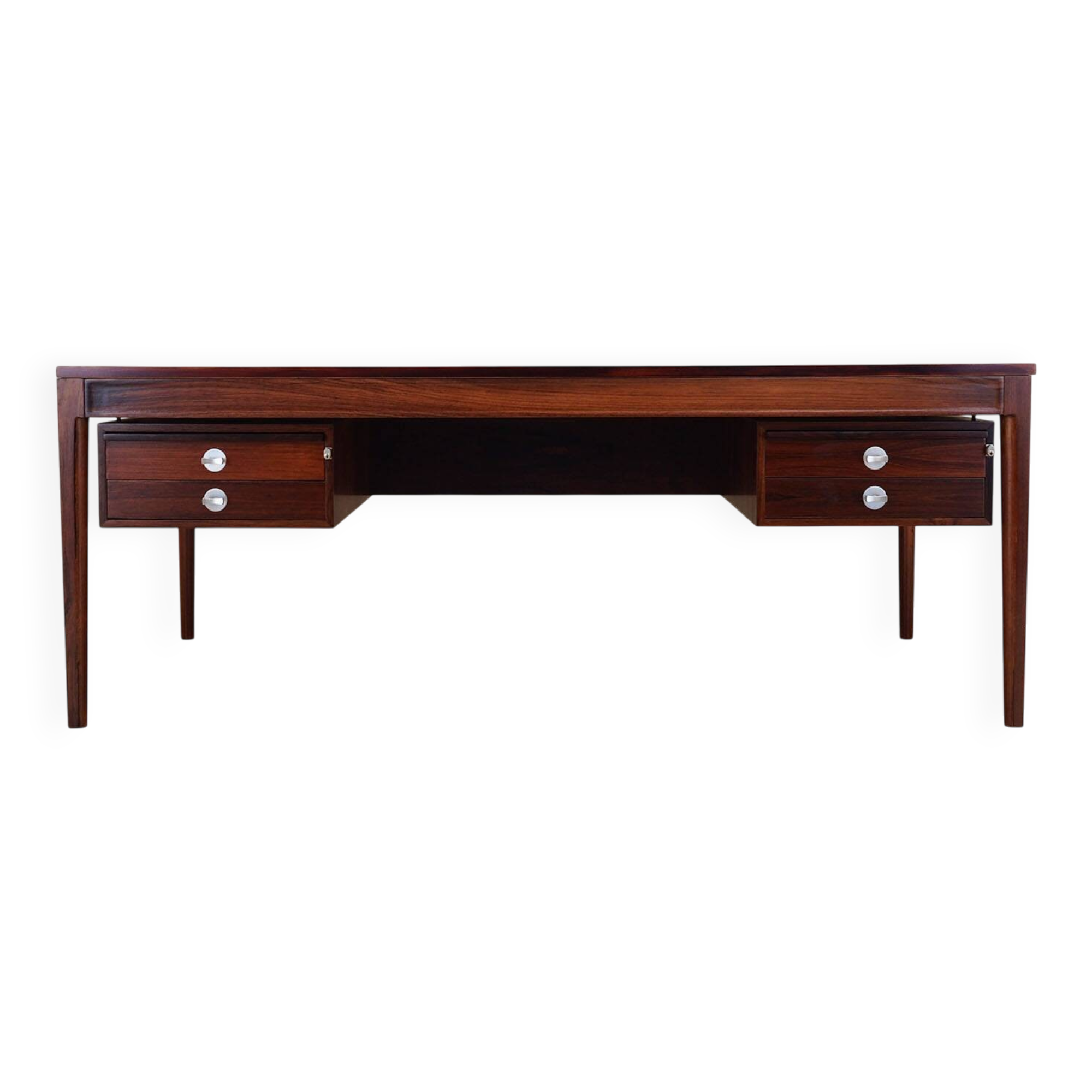 Diplomate rosewood desk, 1970s, designer: Finn Juhl, France & Son