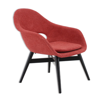 1960s Miroslav Navratil Fiberglass Shell Lounge Chair, Czechoslovakia