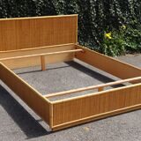 two-seater in rattan signed Dal Vera