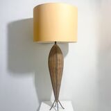 Rattan table lamp