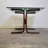 70s Siesta Glass Side Table