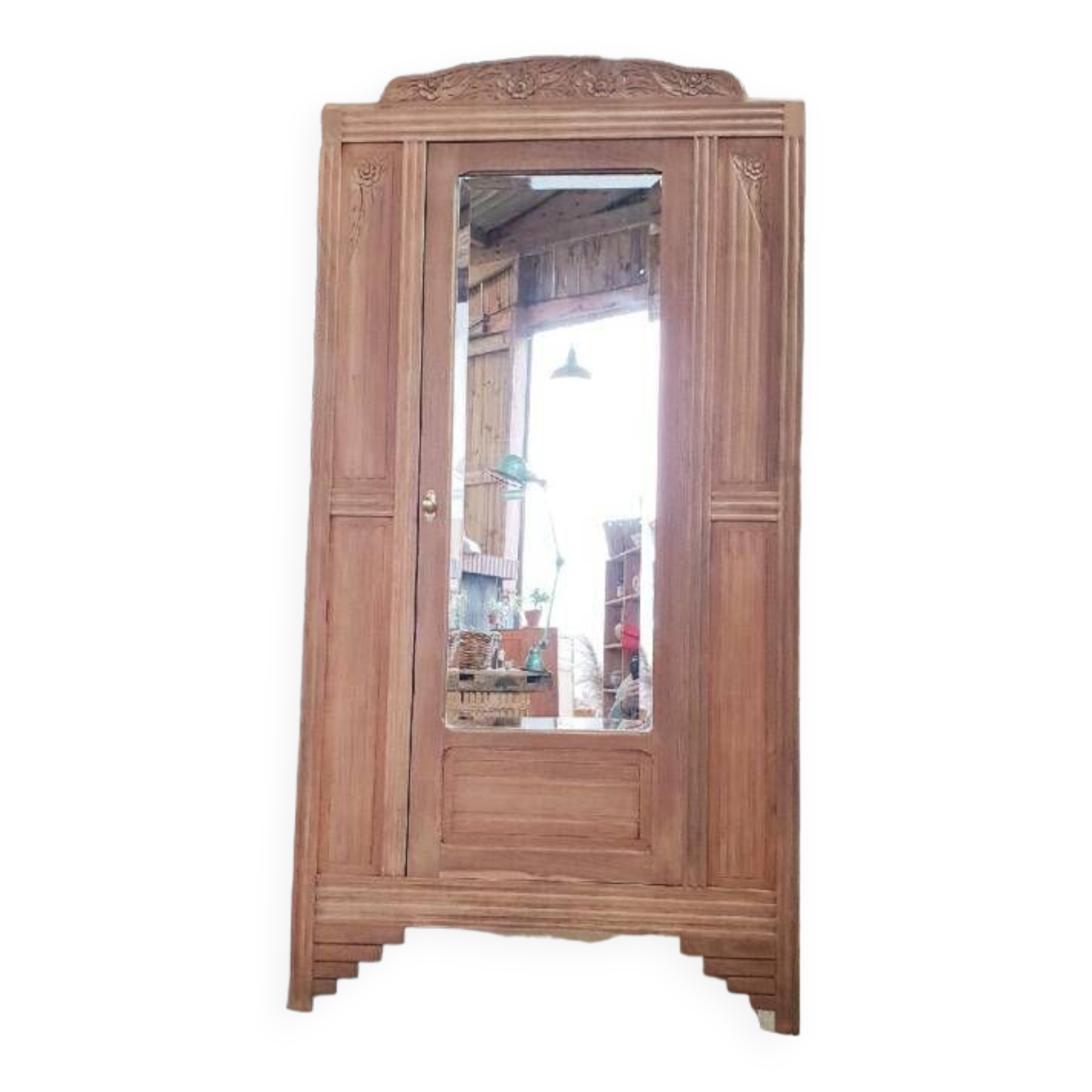 Old art-deco wardrobe