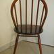 pair of Ercol Windsor BSHG 1960 2056 vintage decor dining chairs 60s