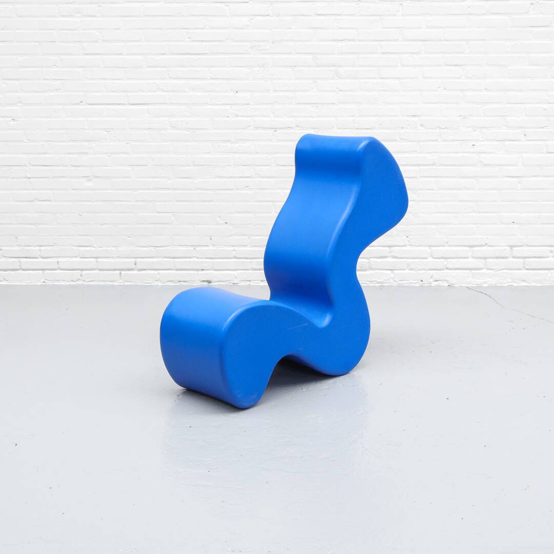 Chaise Bleue Phantom de Verner Panton pour Innovation