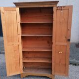Old Parisian cabinet in fir