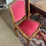 Table and 6 regency style chairs