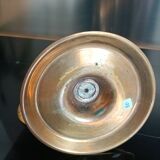 Gilded bronze candle holder