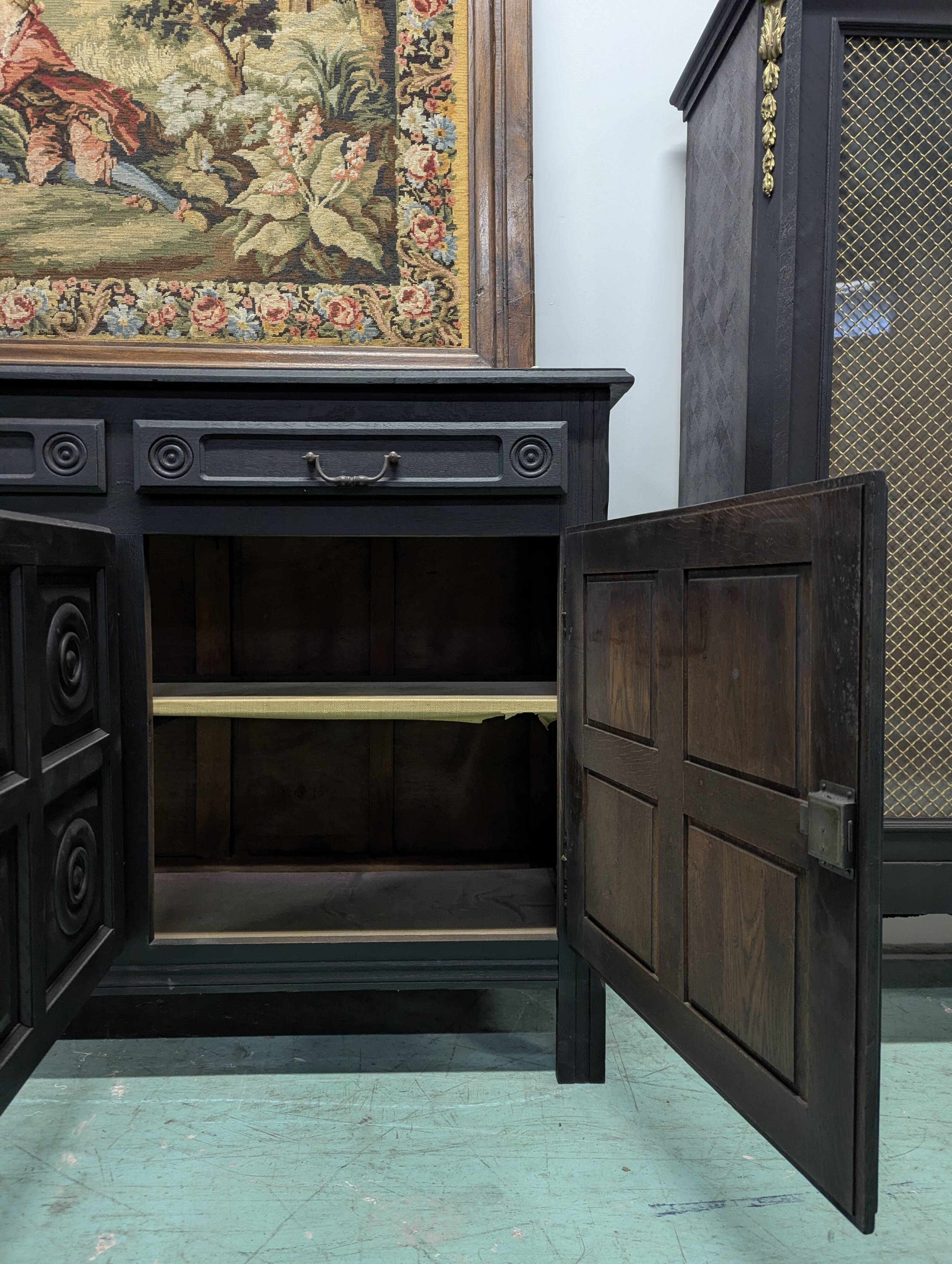 Black neo-Basque enfilade