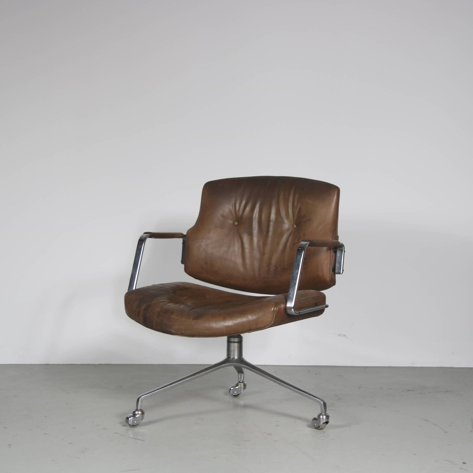 Conference Chair by Preben Fabricius & Jorgen Kastholm for Kill International, Denmark 1970