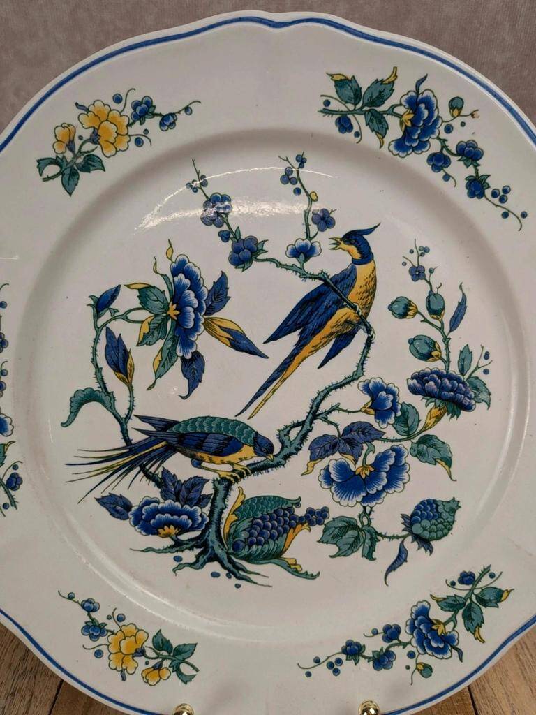 Villeroy & Boch Phoenix blue plate – birds