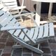 Vintage "triconfort" garden pool lounge