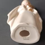 Faience statue from Desvres, communion angel by Gabriel Fourmaintraux.