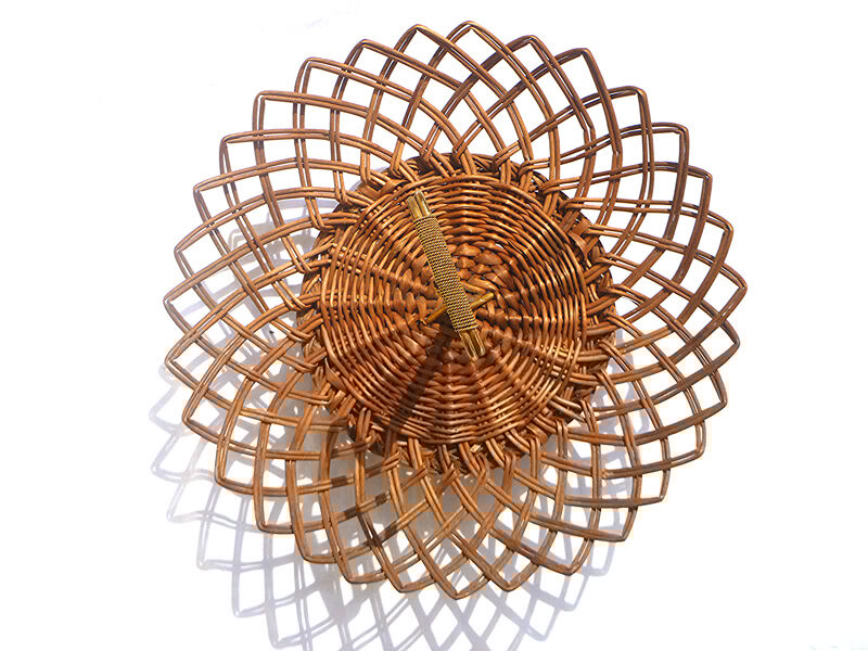 fruit basket, old, vintage