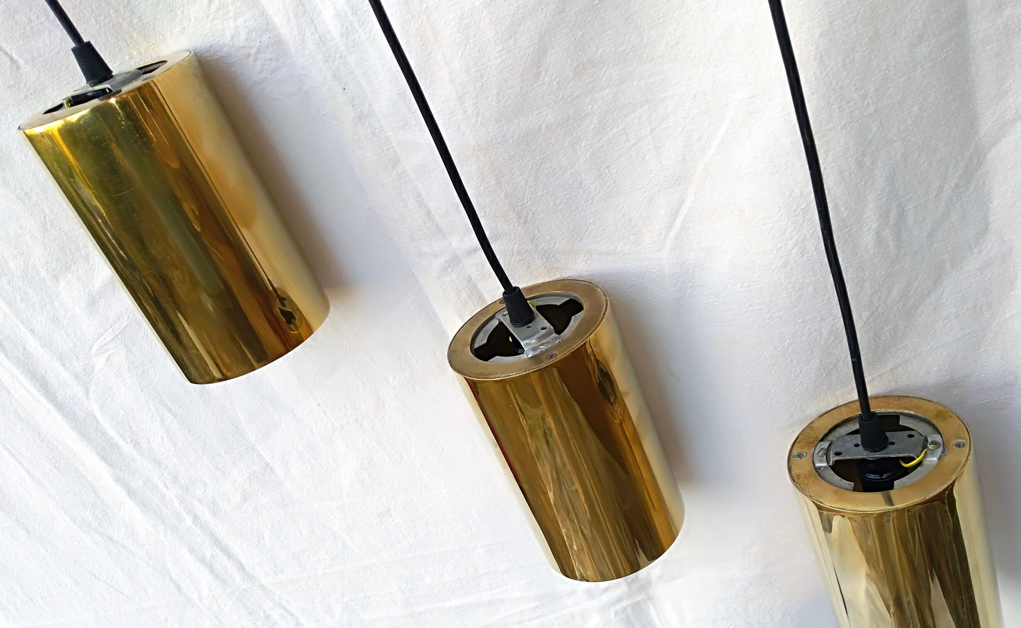 Brass pendant lamp
