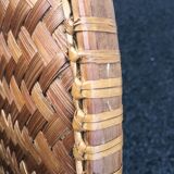 Braided bamboo tray