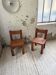 Pair of Pierre Chapo S11 chairs