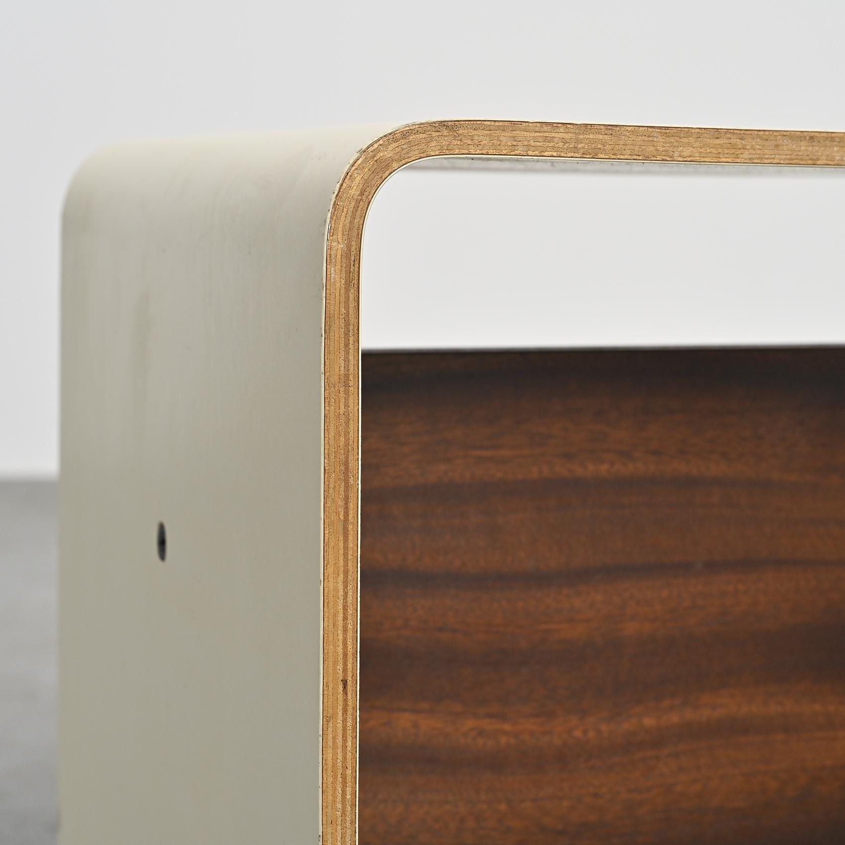 Bedside table by Pierre Guariche for Negroni, La Plagne, circa 1968