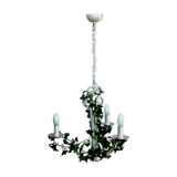 Ancient Luster Forged White / Decorated with Artificial Ivy House Delmas (Montauban)
