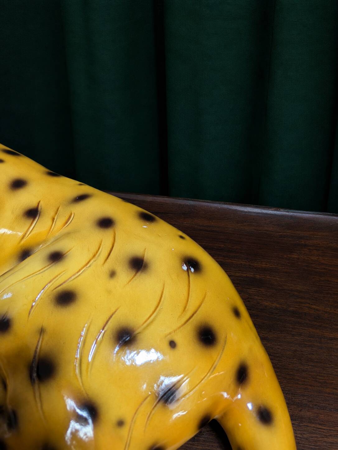 Ceramic leopard, Italy, circa 1960