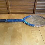 Vintage donnay court one wooden tennis racket #e191