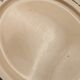 Series 6 flat plates vintage art deco earthenware beige cherry décor