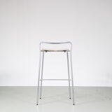 2000s Set of 2 “Chip B” bar stools by Antti Kotilainen for Piiroinen, Finland