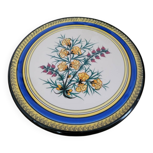 Assiette de présentation Henriot Quimper Noirmoutier